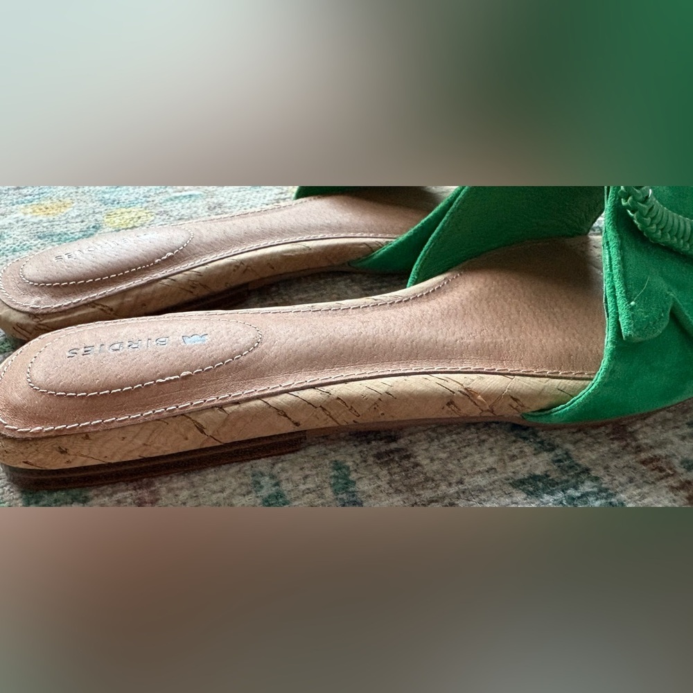 Birdies The Kiwi in Kelly Green Suede, Limited, NWOT - Picture 8 of 13